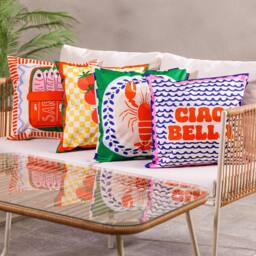 icon 4PK Cushion Italy Bundle, x1 Tomato, x1 Lobster, x1 Ciao, x1 Sardine - thumbnail 2
