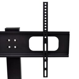 Berkfield Home Pedestal TV Stand for 37-55 Inch Screen Max VESA 600x400 mm 40kg in Black - thumbnail 2