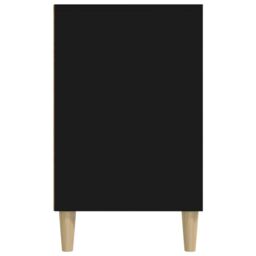 Berkfield Home Shoe Cabinet Black 102x36x60 cm Engineered Wood - Size: 102 x 36 x 60 cm - thumbnail 6