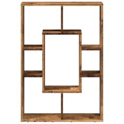 Berkfield Home Bookcase Old Wood 63x20x90 cm Engineered Wood in Brown - Size: 63 x 20 x 90 cm - thumbnail 5