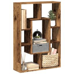 Berkfield Home Bookcase Old Wood 63x20x90 cm Engineered Wood in Brown - Size: 63 x 20 x 90 cm - thumbnail 1