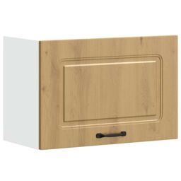 Berkfield Home Kitchen Wall Cabinet Kalmar Artisan Oak Engineered Wood in Brown - thumbnail 2