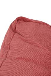 Living and Home Comfort Padded Corduroy Chair Cushion in Red - Size: 55 cm x 55 cm - thumbnail 6