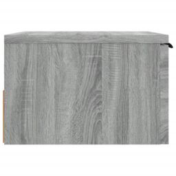 Berkfield Home Wall-mounted Bedside Cabinets 2 pcs Grey Sonoma 34x30x20 cm - Size: 34 x 30 x 20 cm - thumbnail 5