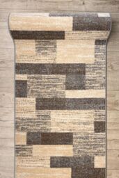 RugsX Karmel Deski Runner in Grey - Size: 70 cm x 110 cm - thumbnail 5