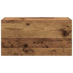 Berkfield Home Decorative Bathroom Wall Cabinet Old Wood 60x25x30 cm Engineered Wood in Brown - Size: 60 x 25 x 30 cm - thumbnail 6