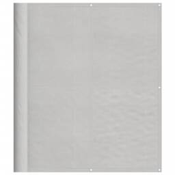 Berkfield Home Balcony Screen Light Grey 120x600 cm 100% Polyester Oxford - thumbnail 2