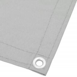 Berkfield Home Balcony Screen Light Grey 120x600 cm 100% Polyester Oxford - thumbnail 4