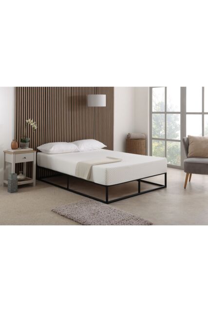 The Foam People Comfort Bubble Memory Mattress 8 Inch Deep Supreme Softness in White - Size: Small Double - image 1