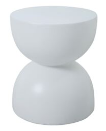 Nordlys Table Appoint End of Sofa Indoor Outdoor in White - thumbnail 1