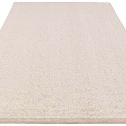 The Rug Shop UK Cream Modern Easy to Clean Handmade Plain Area Rug - Size: 200 cm x 290 cm - thumbnail 4