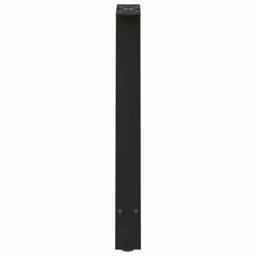 Berkfield Home Modern Coffee Table Legs A-Shaped 2 pcs Black¬†60x(72-73) cm Steel in Black - thumbnail 6