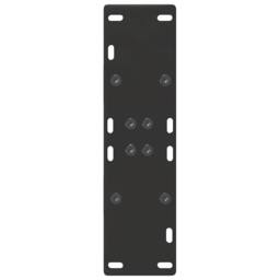 Berkfield Home Modern Coffee Table Legs A-Shaped 2 pcs Black¬†60x(72-73) cm Steel in Black - thumbnail 7