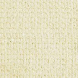 Berkfield Home Sunshade Sail 160 g/m ² Cream 3x6 m HDPE in Beige - thumbnail 5