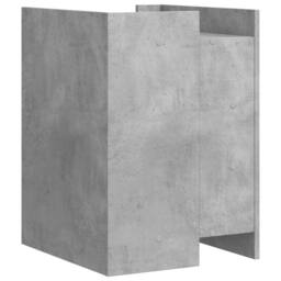 Berkfield Home Decorative Bedside Cabinet Concrete Grey 45x50x65 cm Engineered Wood - Size: 45 x 50 x 65 cm - thumbnail 6