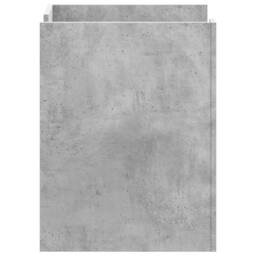Berkfield Home Decorative Bedside Cabinet Concrete Grey 45x50x65 cm Engineered Wood - Size: 45 x 50 x 65 cm - thumbnail 5