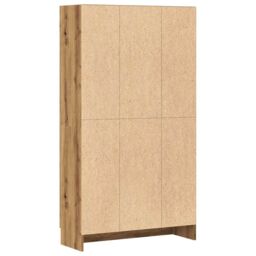 Berkfield Home Book Cabinet Artisan Oak 82.5x30.5x150 cm Engineered Wood in Brown - thumbnail 7