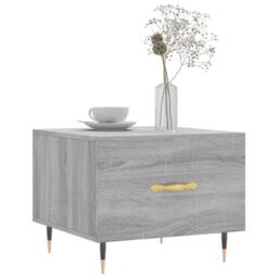 Berkfield Home Coffee Tables 2 pcs Grey Sonoma 50x50x40 cm Engineered Wood - Size: 50 x 50 x 40 cm - thumbnail 3
