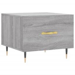 Berkfield Home Coffee Tables 2 pcs Grey Sonoma 50x50x40 cm Engineered Wood - Size: 50 x 50 x 40 cm - thumbnail 5