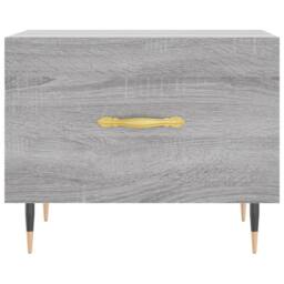 Berkfield Home Coffee Tables 2 pcs Grey Sonoma 50x50x40 cm Engineered Wood - Size: 50 x 50 x 40 cm - thumbnail 6