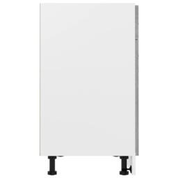 Berkfield Home Drawer Bottom Cabinet Grey Sonoma 80x46x81.5 cm Engineered Wood - thumbnail 7