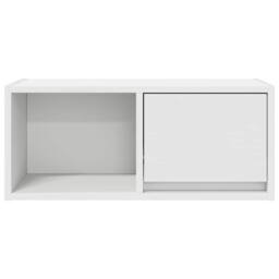 Berkfield Home TV Cabinet White 60x31x25.5 cm Engineered Wood - thumbnail 6