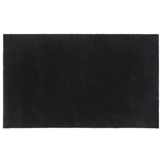 Berkfield Home Door Mat Dark Grey 90x150 cm Tufted Coir - image 1