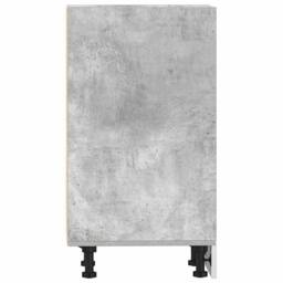 Berkfield Home Bottom Cabinet Concrete Grey 30x44, 5x81, 5 cm Engineered Wood - thumbnail 5