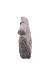 Living and Home Triangle Wedge Headboard Pillow Backrest Support Cushion in Dark Grey - thumbnail 7
