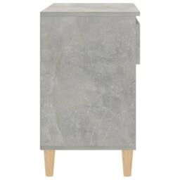 Berkfield Home Shoe Cabinet Concrete Grey 70x36x60 cm Engineered Wood - Size: 70 x 36 x 60 cm - thumbnail 8