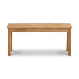 Cheshire Premium Oakridge Wooden Bench in Oak in Natural - thumbnail 6