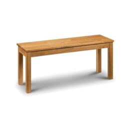 Cheshire Premium Oakridge Wooden Bench in Oak in Natural
