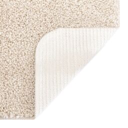Berkfield Home Shaggy Rug with Latex Backing Cream 200x200 cm - Size: Medium - thumbnail 5