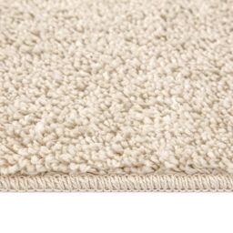 Berkfield Home Shaggy Rug with Latex Backing Cream 200x200 cm - Size: Medium - thumbnail 7