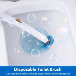 KORVIXA Disposable Toilet Brush & Holder Set in Blue - thumbnail 5