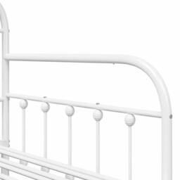 Berkfield Home Daybed Frame with Trundle White 100x190 cm Steel - thumbnail 8