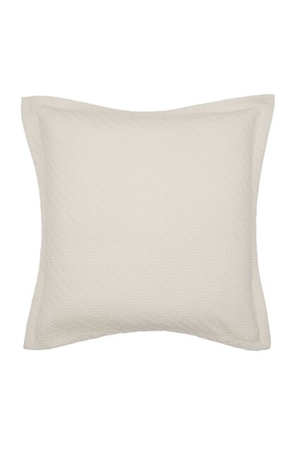 1951 'Andaz' Cotton Pillow Sham in Light Beige - image 1