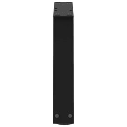 Berkfield Home Dining Table Legs V-Shape 2 pcs Black 40x(30-31.3) cm Steel - thumbnail 6