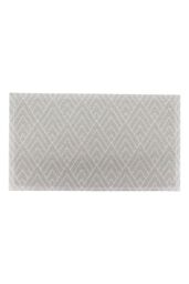 Artsy Mats Grey Geometric Pattern Indoor Outdoor Doormat - Size: 40 cm x 70 cm - thumbnail 3