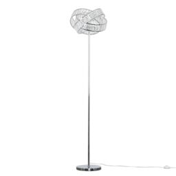 ValueLights Hudson Silver Floor Lamp - thumbnail 2