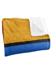 Wonder Woman Tri-Color Silky Touch Super Soft Throw Blanket 152 X 127 cm in White - thumbnail 3