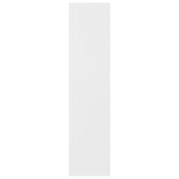 Berkfield Home Classic Book Cabinet White 50x25x106 cm Engineered Wood - Size: 50 x 25 x 106 cm - thumbnail 5