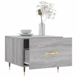 Berkfield Home Coffee Tables 2 pcs Grey Sonoma 50x50x40 cm Engineered Wood - Size: 50 x 50 x 40 cm - thumbnail 4