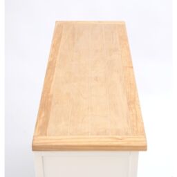 Cabinet Bits Trevi 6 Drawer Chest of Drawers Wood Knob in Off-White - thumbnail 5