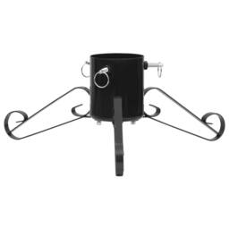 Berkfield Home Christmas Tree Stand Black 58x58x21 cm - Size: 58 x 58 x 21 cm - thumbnail 3
