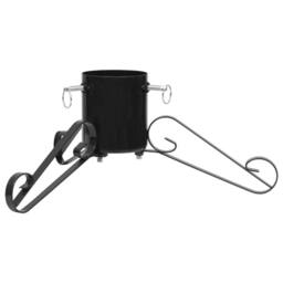 Berkfield Home Christmas Tree Stand Black 58x58x21 cm - Size: 58 x 58 x 21 cm - thumbnail 4