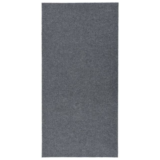 Berkfield Home Dirt Trapper Carpet Runner 100x200 cm Grey - Size: 100 cm diameter - image 1