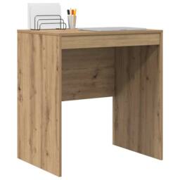 Berkfield Home Writing Desk Artisan oak Engineered wood 70 x 50 x 76 cm Simple in Brown - thumbnail 3