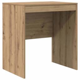 Berkfield Home Writing Desk Artisan oak Engineered wood 70 x 50 x 76 cm Simple in Brown