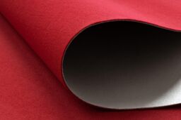 RugsX Anti-Slip Rumba Rug in Red - Size: 80 cm x 250 cm - thumbnail 4